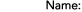 name